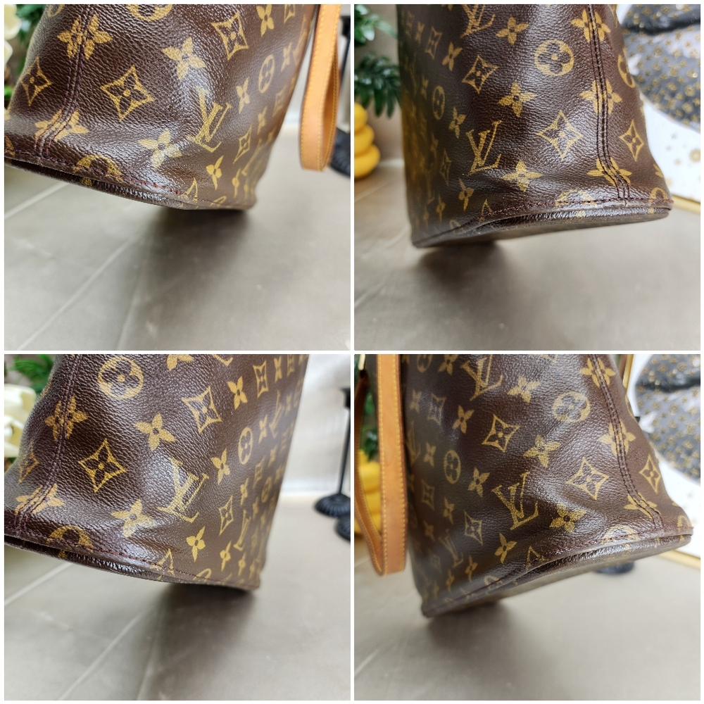 Louis Vuitton Brown Monogram Tote - Picture 7 of 16